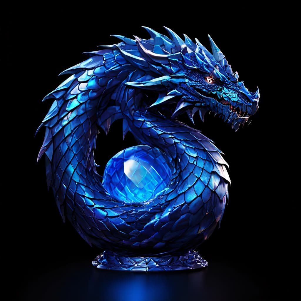 Blue Dragon Scale Mail
