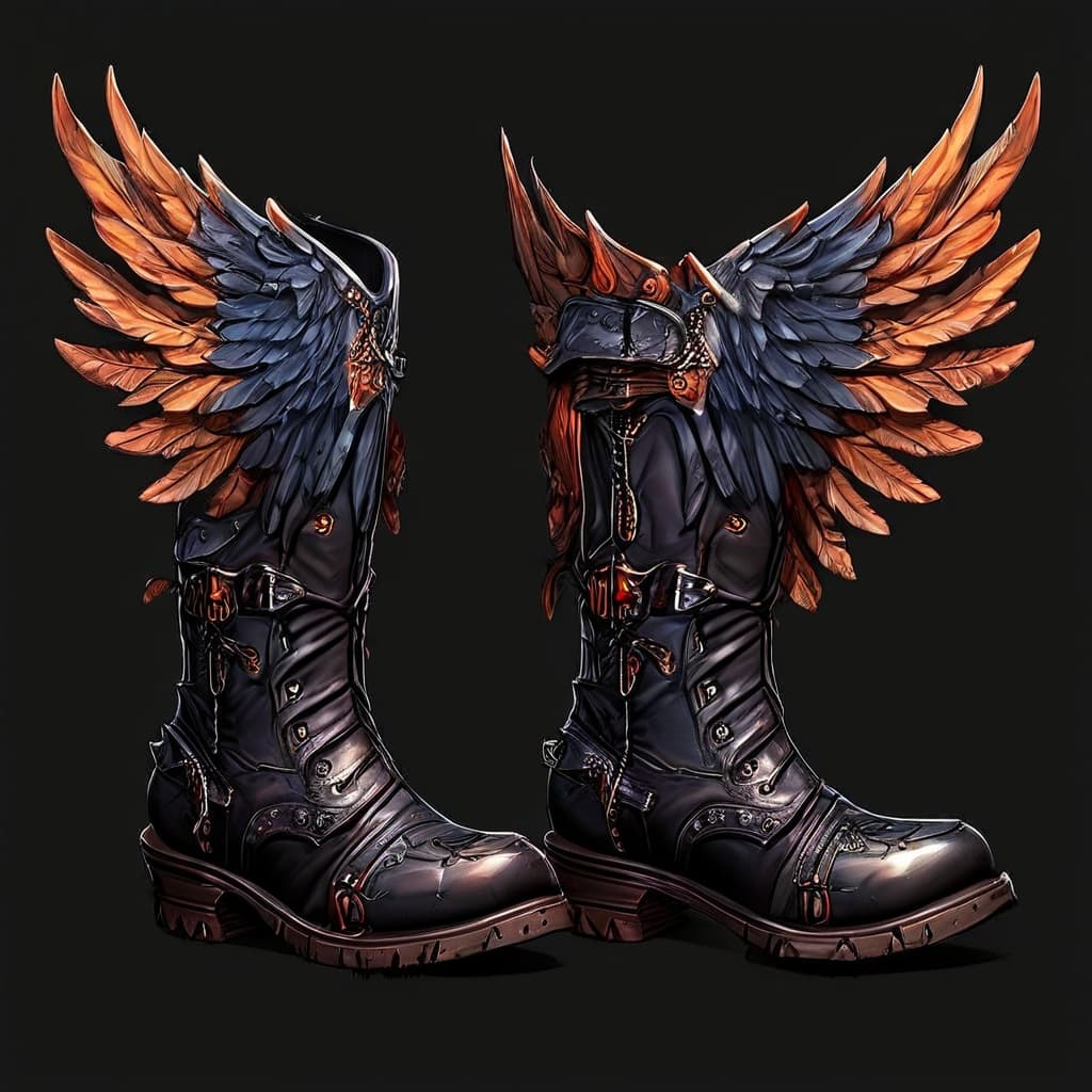 Winged Boots