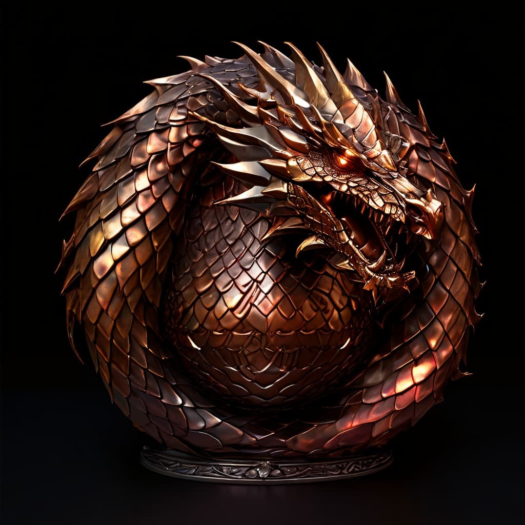 Bronze Dragon Scale Mail