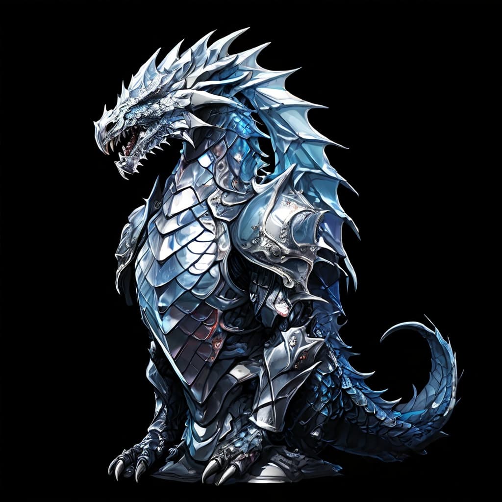 White Dragon Scale Mail