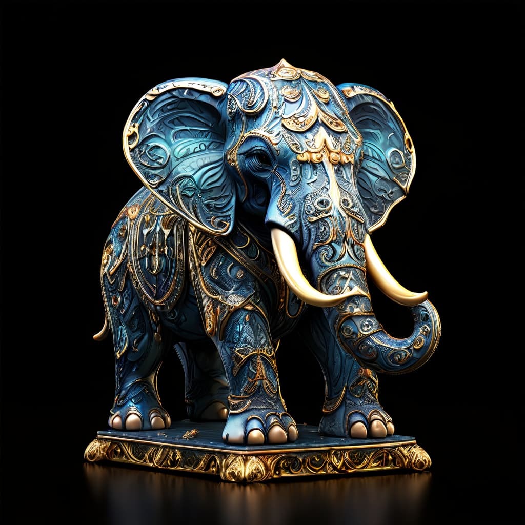 Marble Elephant Figurine of Wondrous Power