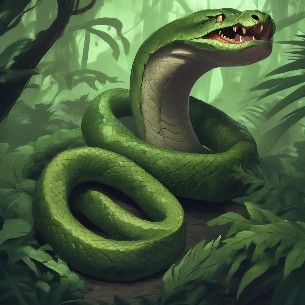 Giant Constrictor Snake