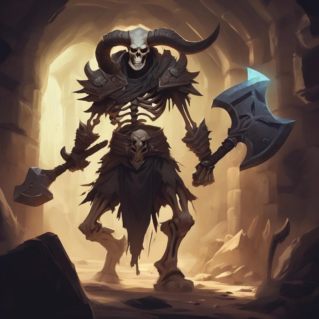 Minotaur Skeleton