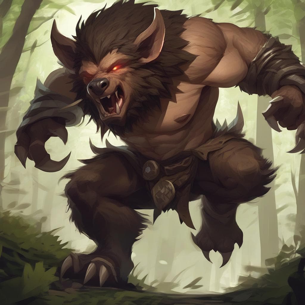 Wereboar, Hybrid Form