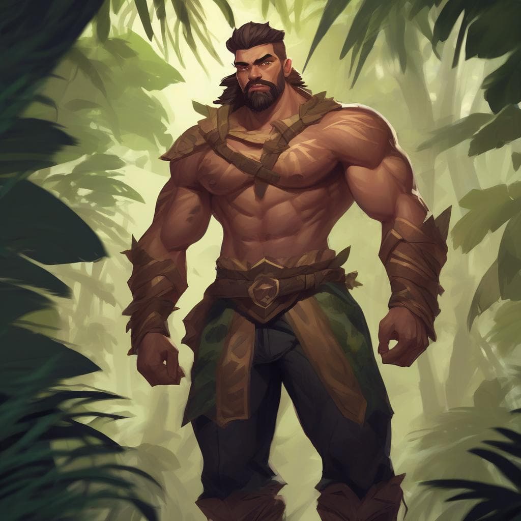 Weretiger, Human Form