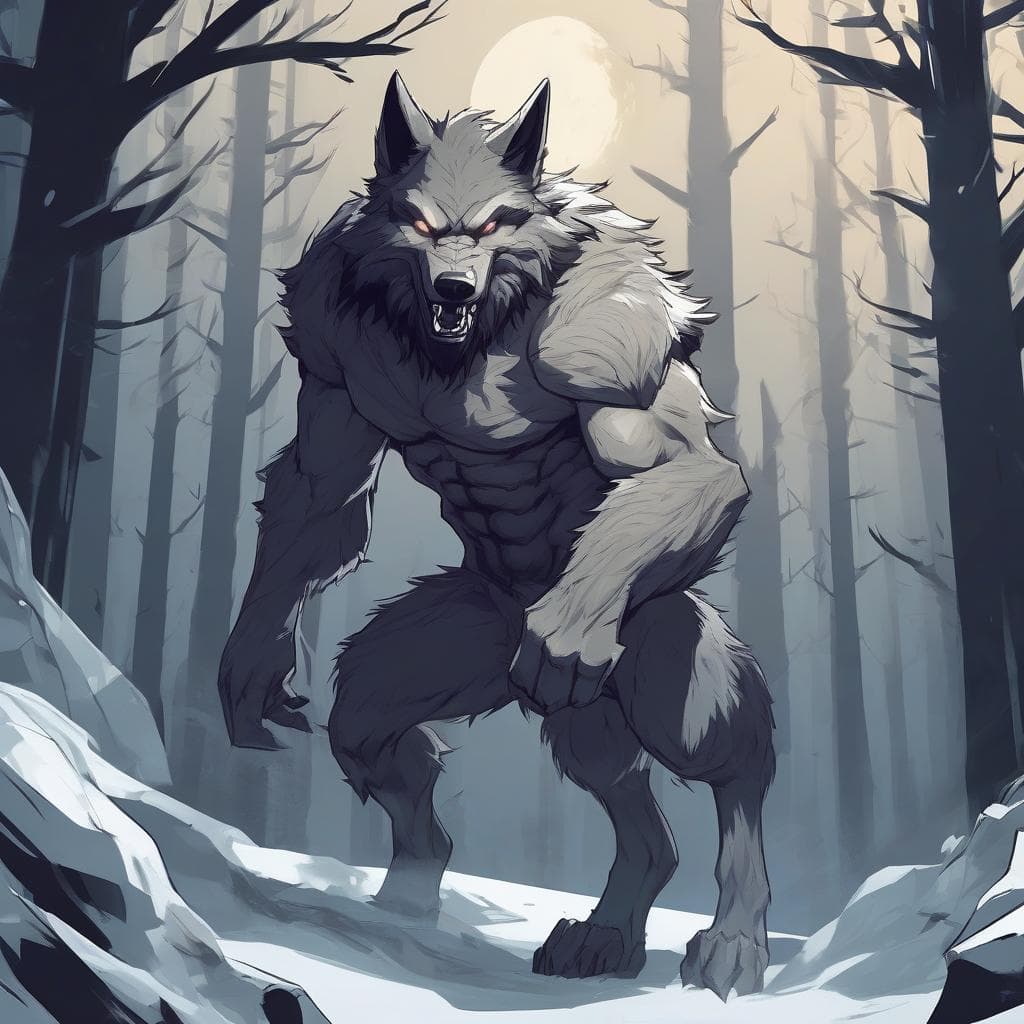 Werewolf, Wolf Form