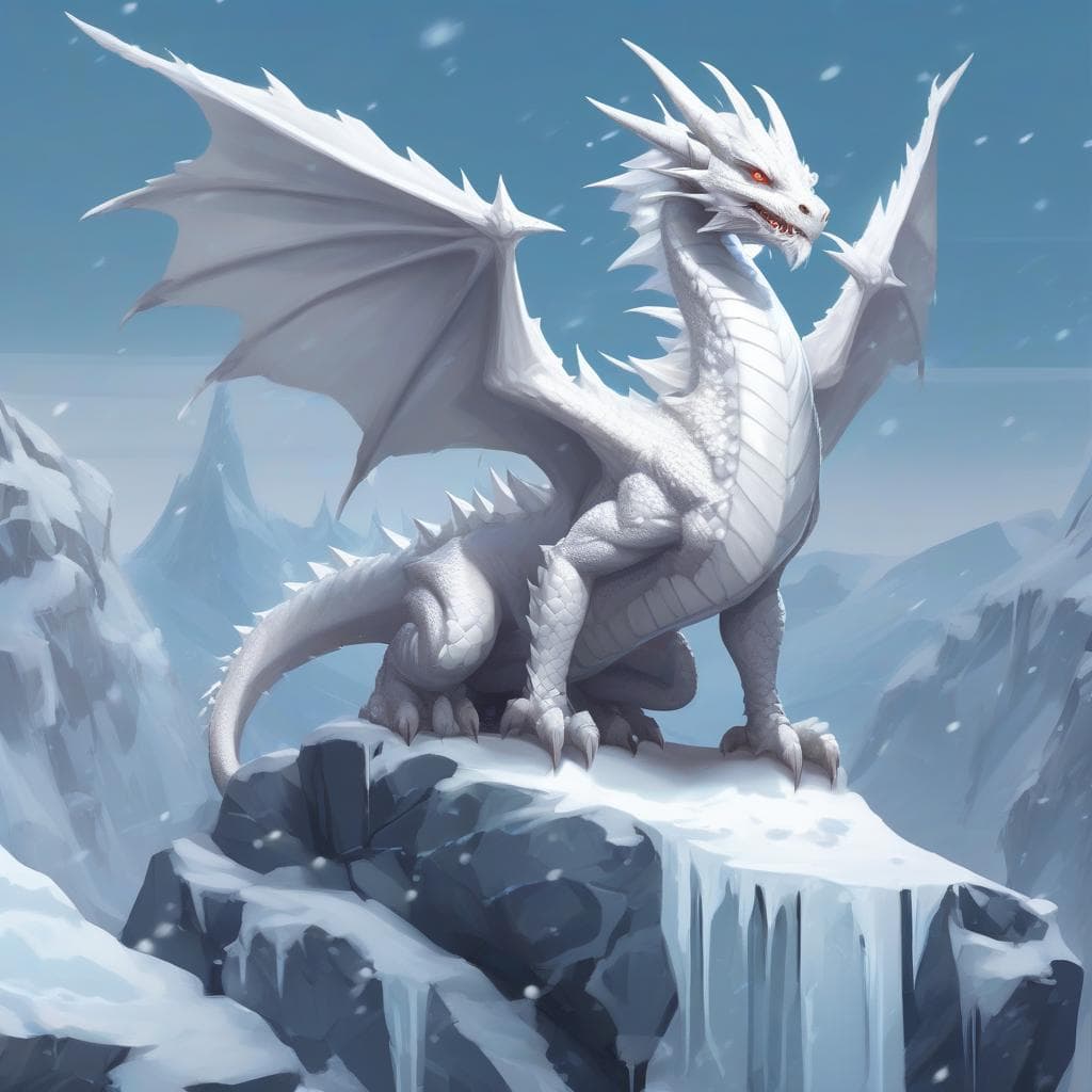 White Dragon Wyrmling