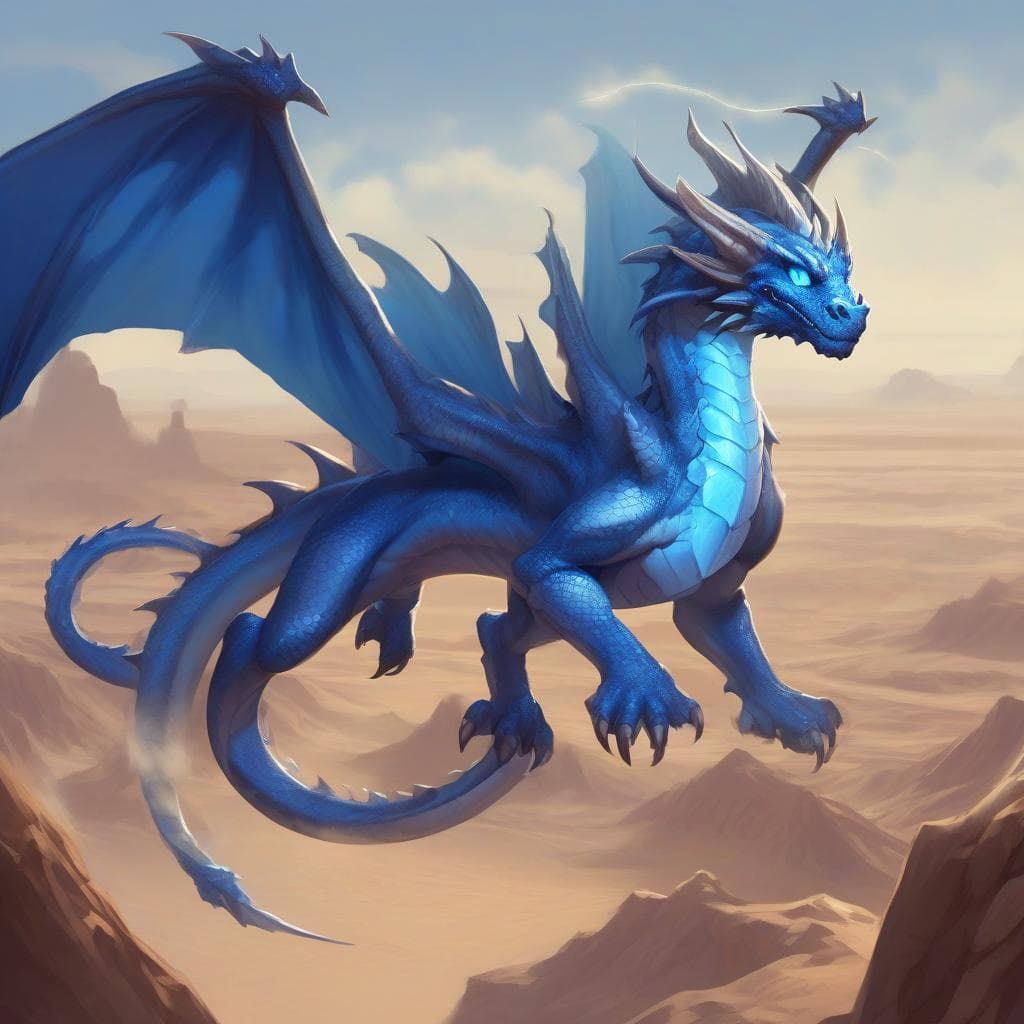 Young Blue Dragon