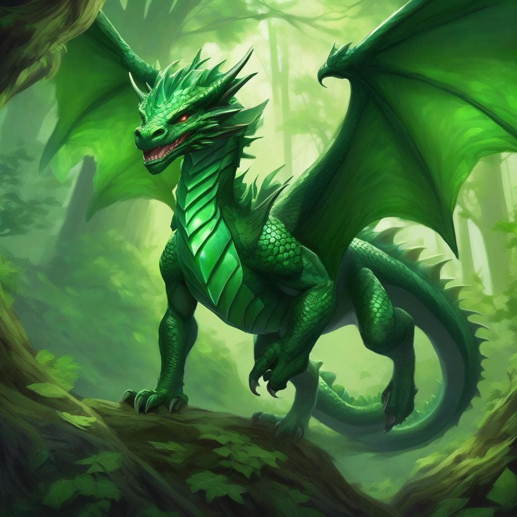 Young Green Dragon